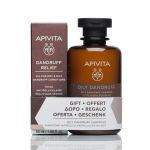 Apivita Óleo Anticaspa 50ml + Shampoo Anticaspa Oleosa 250ml Coffret