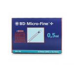 BD Micro Fine+ Pl Seringa Insulina 10x0,5ml
