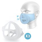 Suporte Máscara Respirador Silicone 3 Unidades