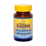 Nature Essential Vitaminas e Minerais 60 Comprimidos de 600mg