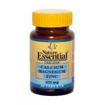 Nature Essential Cálcio + Magnésio + Zinco 50 Comprimidos de 475mg