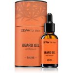 Zew For Men Beard Oil With Hemp Oil Shine