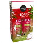 Salon Line Hidra Kit Leite de Coco & Colágeno Shampoo 300ml + Condicionador 300ml Coffret