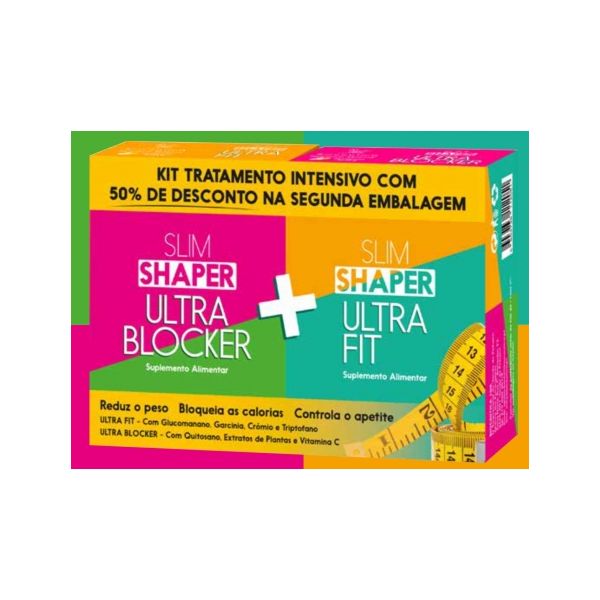 Biocêutica Kit Slimshaper Blocker/ Fit 30 + 30 Cápsulas