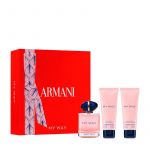 Giorgio Armani My Way Woman Eau de Parfum 90ml + Gel de Banho 75ml + Loção Corporal 75ml Coffret (Original)