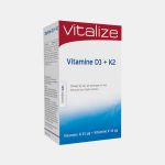 Vitalize Vitamine D3 + K2 120 Cápsulas
