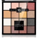 Gabriella Salvete Eyeshadow 16 Shades Palette Paleta de Sombra Tom 02 Pink 20,8 g