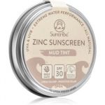 Protetor Solar Suntribe Zinc Sunscreen Creme SPF30 Tom Mud Tint 45g