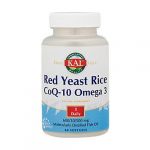 Kal Red Yeast Rice, Co-Q10, Omega 3 60 Cápsulas