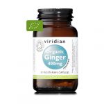 Viridian Ginger Root Bio 400mg 30 Cápsulas Vegetais