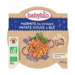 Babybio Prato Boa Noite Panela de Cozinha Batatas Doces/trigo Bio (a Partir de 15 Meses) 260 g