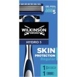 Wilkinson Sword Hydro5 Skin Máquina de Barbear + 1 Recarga
