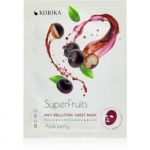Korika Superfruits Máscara em Folha com Efeito Desintoxicante 25 g