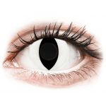 Gelflex Crazy Lens Cat Eye White Diárias sem Correção (2 Lentes)