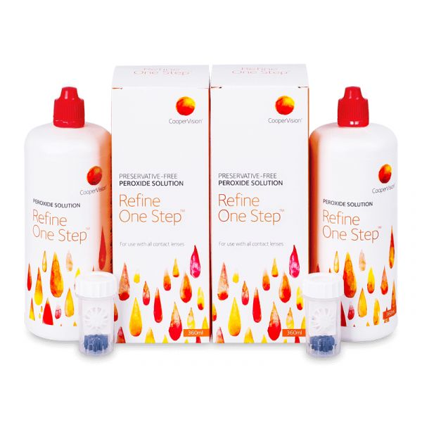 Cooper Vision Solução Refine One Step 2x360ml | Kuantokusta