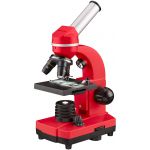 Bresser Microscópio Junior Biolux Sel 40-1600x Microscope, Red - 74320