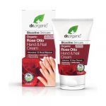 Dr. Organic Creme para Mãos e Unhas Tom Orgânico Rose 125ml
