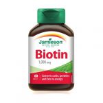 Jamieson Biotin 60 Comprimidos de 1000mg