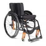 Quickie Cadeira de Rodas Life - com Apoios de Pés Fixos