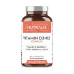 Nutralie Vitamina D3 + Complexo K2 60 Cápsulas