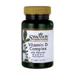 Swanson Complexo de Vitamina D C / D-2 e D-3 60 Cápsulas Vegetais