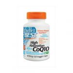 Doctor's Best CoQ10 de Alta Absorção com Bioperine, 400mg 60 Cápsulas