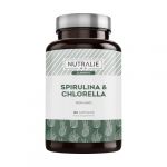 Nutralie Spirulina e Chlorella 180 Cápsulas