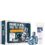Diesel Only The Brave Man Eau de Toilette 50ml + Gel de Banho 100ml Coffret (Original)