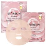 Starskin Brightening Oil Skin Mask Camelia Máscara Facial Iluminadora 1 Unidade