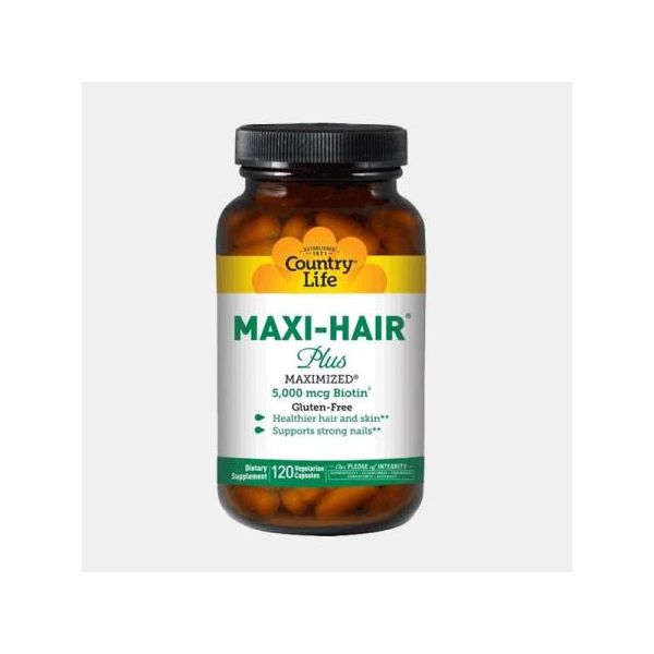 Country Life Maxi Hair Plus 120 Cápsulas | KuantoKusta