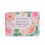 Vera & The Birds White & Pink Clay Facial Soap 100g