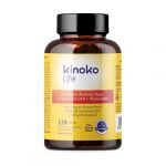 Kinoko Life Levedura de Arroz Vermelho + Coenzima q10 + Policosanol 120 Cápsulas