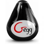 G-Vibe Ovo texturado e reutilizável G-Egg - Preto