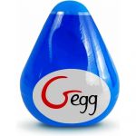 G-Vibe Ovo texturado e reutilizável G-Egg - Azul