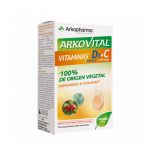 Arkovital Vitamina D3 + C Vegan 20 Comprimidos Efervescentes