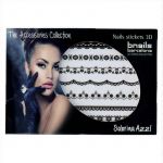 Sabrina Azzi Autocolantes para unhas Bnails Deco Sabrina Azzi 1 Black Lace 108 Preto