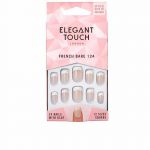 Elegant Touch French Bare 24 Nails With Glue Square 124 S