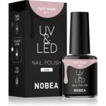 Nobea UV & LED Verniz de Gel Brilhante Tom Light Taupe 11 6ml