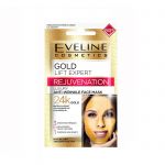 Eveline Gold Lift Expert Máscara Facial Anti-Rugas 24k Gold 3 em 1 Máscara 7ml