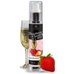 Secret play Strawberry & Sparkling Wine Óleo de Massagem 50ml