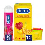 Durex Pack Preservativos Flavor Me 12 Unidades + Lubrificante Cereja 50ml