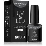 Nobea UV & LED Verniz de Gel Brilhante Tom Grey Is The Name 29 6ml