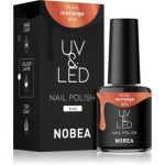 Nobea UV & LED Verniz de Gel Brilhante Tom Morange 10 6ml