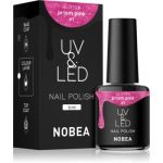 Nobea UV & LED Verniz de Gel Brilhante Tom Prism Pink 9 6ml
