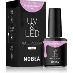 Nobea UV & LED Verniz de Gel Brilhante Tom Orchid Smoke 8 6ml