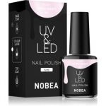 Nobea UV & LED Verniz de Gel Brilhante Tom White Pearl 6 6ml