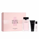 Narciso Rodriguez For Her Musc Noir Eau de Parfum 100ml + Loção Corporal 50ml + Eau de Parfum 10ml Coffret (Original)