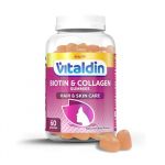 Vitaldin Biotin & Collagen Gummies Cítrico 60 Unidades