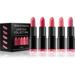 Revolution Pro Lipstick Collection Conjunto de Batons Tom Pinks 5 Peças
