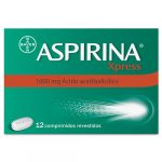 Aspirina Xpress 1000mg Fita Termossoldada 12 Comprimidos